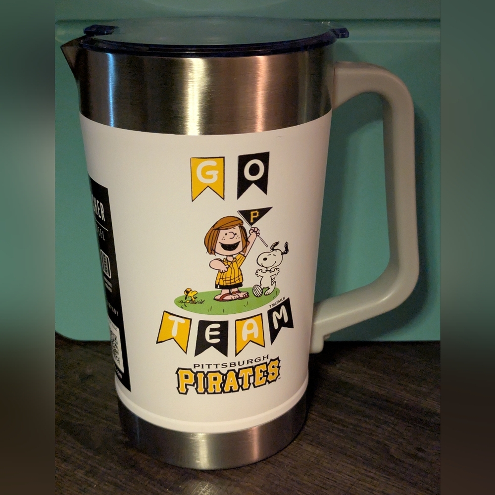 Pittsburgh Pirates Copper SS Pitcher Feat Snoopy Woodstock Peppermint Patty